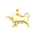 14kt gold Taurus zodiak charm