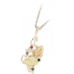 Black Hills Gold Mother's Necklace - 6 stones - MR5928