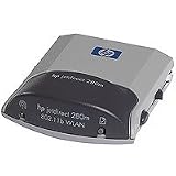 Review Hewlett Packard J6044A / HP JetDirect 280m - Print server - LIO - 802.11b