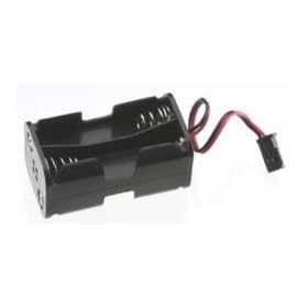 4 Cell AA Battery Holder w Futaba J Connector from Battery Packs