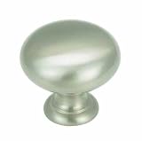 Amerock Advantage Solid Brass Knobs 4-pk. - Satin Nickel