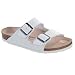 Birkenstock - Arizona - Mens - White Smooth Leather - 9 uk