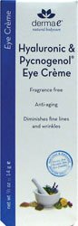 Derma E - Pycnogenol & Hyaluronic Acid Eye Creme, .5 oz cream