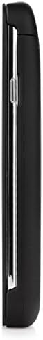 MANDALIBRE® Samsung Galaxy S5 Battery Case 3200 mAh Rechargeable External Backup Protective Battery Cover Extended Back up Power Pack Charging Bank Charger with Built in Kick Stand Compatible with Any S5 Phone [Black]