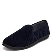 Slip-On Corduroy Slippers