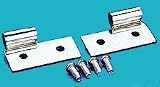 Omix-Ada Door Hinges Lower Door Hinge Bracket 76-05 CJ & Wranglers - Stainless