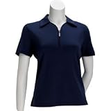 Callaway Ladies Half-Zip Pique Polos