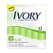 Ivory Soap Bath Bar, Aloe - 4.5 Oz, 12 Packs