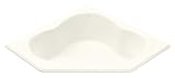KOHLER K-1244-G-96 Sojourn BubbleMassage Bath, Biscuit