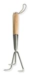 Brook & Hunter 14010C Premium Garden Cultivator with Handcrafted Red Oak Handle and Stainless Steel Alloy Polished Head