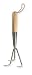 Brook & Hunter 14010C Premium Garden Cultivator with Handcrafted Red Oak Handle and Stainless Steel Alloy Polished Head