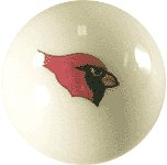 NFL Arizona Cardinals Billiard Pool Cue Ball
