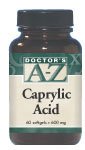 Caprylic Acid (600 mg--60 softgels)