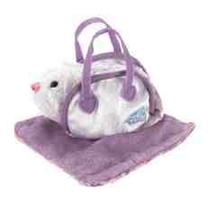 Go Go Pets Hamster Carrier & Blanket in Purple