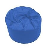 Comfort Research Twill Royal DORM BEAN BAG 36W x 36D x 38 High Frameless Chair