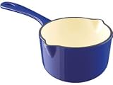 Review Meyer Corporation  / Rachael Ray Rachael Ray Collection Blue Open Sauce Pan with Pouring Spout 1-qt.
