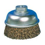 トラスコ中山/TRUSCO 電動工具用カップブラシ Φ85 真鍮メッキ 線径0.27(1247646) GCB-90 (109402) [その他]