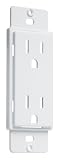 Wall Plates: Taymac AD20W Masque Duplex Receptacle Wall Plate Adapter, White