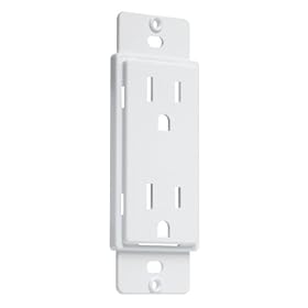 Taymac AD20W Paintable Duplex Adapter Plate, Outlet Adapter