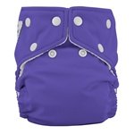 FuzziBunz Perfect Size Cloth Diaper - NEW COLORS - Large (25-45+lbs) - Choco Truffle