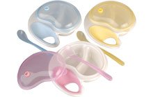 NUBY Easy Grip Microwaveable BPA FREE Finger Bowl TPE