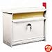 Gibraltor MSK0000W Solar Extra-Large Locking Mailbox Mailsafe White