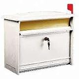 : Gibraltor MSK0000W Solar Extra-Large Locking Mailbox Mailsafe White