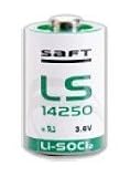 Produkt-Bild: Saft Lithium 3,6V Batterie LS 14250, 3,6V, 1000mAh, Lithium