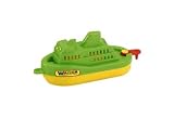 Ferry Boat Bath Toy - Green Plastic