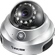 Vivotek FD7131 - Network camera - dome - color - 1/4" - vari-focal - audio - 10/100 - DC 12 V