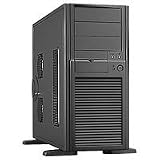 Chieftec Smart Series SH-01B-B-B-OP Mid-Tower Chassis w/o PSU (Black)