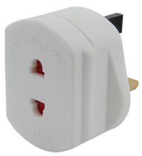 Childrens Toyshop  Electronics : TRAVEL PLUG UK SHAVER ADAPTOR 3.49