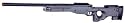 AGM L96 AWP Spring Airsoft Sniper Gun BK