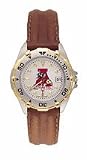 Alabama Crimson Tide "A with Elephant" All Star Watch with Leather Band - Women's