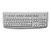 Logitech OEM Deluxe 250 Keyboard White