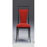 Cierra Dining Chair set of 2 - Red (Red) (40H x 17W x 16D)