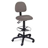 Trenton Multi-Task Swivel Stool, 23 To 33 Seat Height, Dark Gray