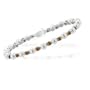 36.00 Cts Citrine Bracelet in 14K White Gold
