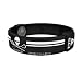 EQ Bracelet - Sea Shepherd - White on Black (Large)
