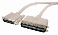 Cables Unlimited SCS-1400-06 Centronics 50 Male to DB25 Male Double Shielded SCSI 1 Cable (6 feet, Beige)