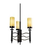 Kichler Lighting 42184OZ 3 Light Millry Chandelier, Olde Bronze®