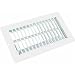 United States Hdwe. V-103WB 4" x 10" Register