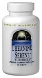Source Naturals Theanine Serene with Relora, 60 Tablets