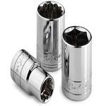 SK Hand Tool - SK 40710 - 1/4 Drive, 6 Point Standard Metric Socket - 11 mm - - 40710