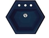 CorStone 97438 Navy Blue Rim Faceted