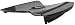 Xbrand Laptop Cooling Stand Black w/4-Port Hub XB-1009H-US