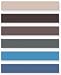 Colorbox Cat's Eye Queue Chalk Ink Pads, 6/Pkg: Chocolates/Blueberries