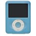 SwitchEasy Biscuits for Apple iPod nano 3G MP3 player - Plastic Hard Case Accessory Pack - Color Pastel Blue