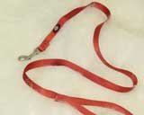 Hamilton Nylon Lead With Swivel Snap Redbrick 5 8 X4 - B SLF 4RB