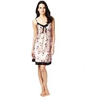 Per Una Satin Floral Print Chemise